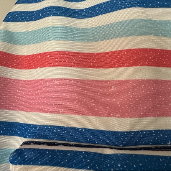 Scout Bag Multi-Pocket Colorful Striped Backpack GUC - Picture 5 of 11